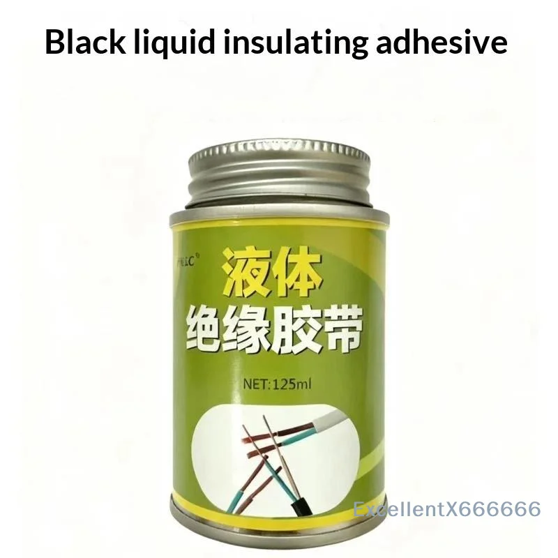 Liquid Electrical Tape Waterproof Rubber Insulation Adhesive 1Pcs 15-125ml for Hobbyist Electronic Modification Projects