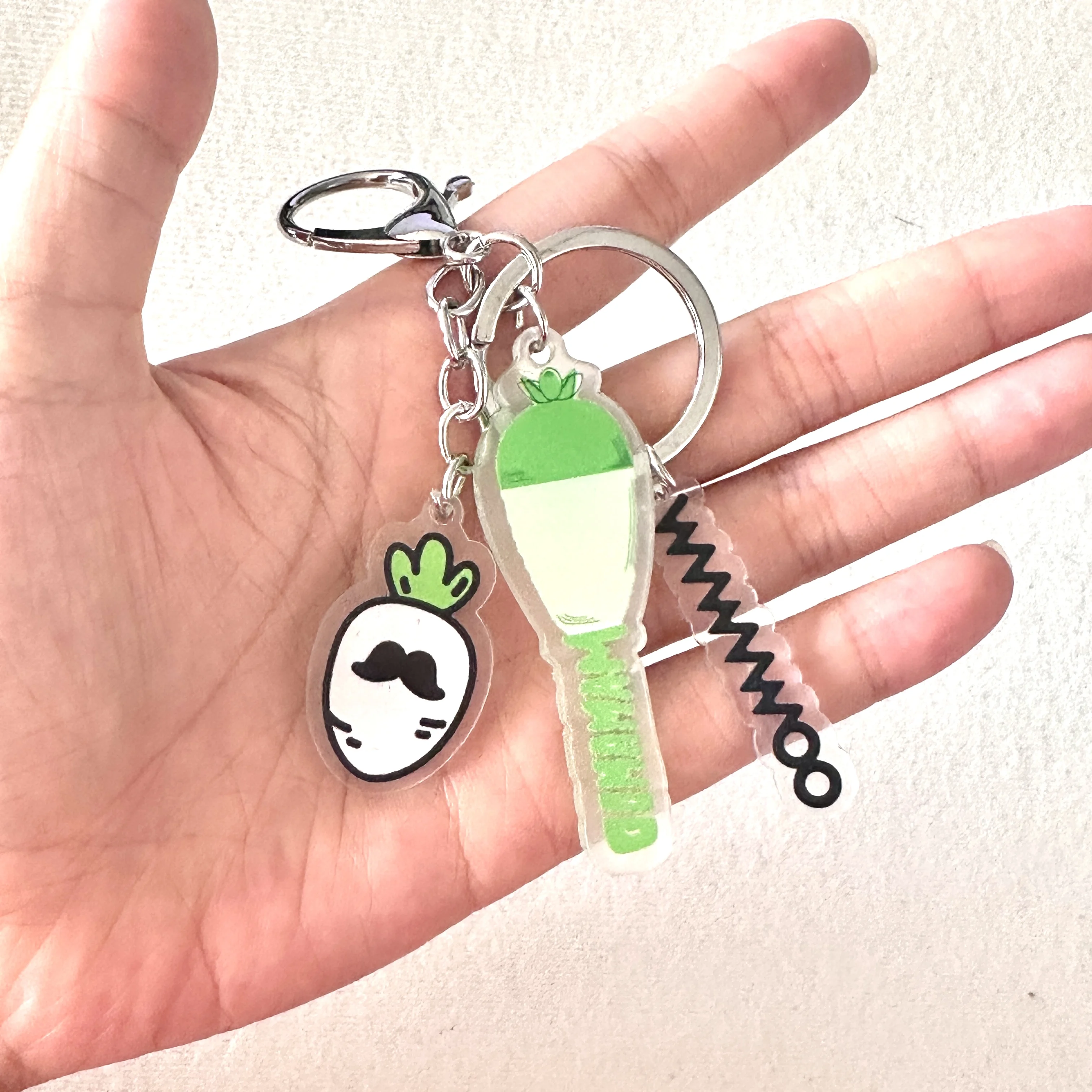 MAMAMOO Mini Lightstick Keychain Hwa Sa Solar MoonByul Wheeln