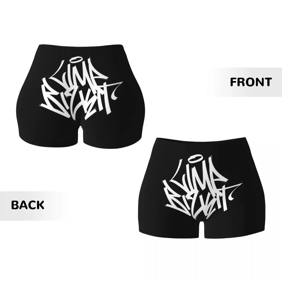 Shorts de ioga Limp Bizkit personalizados para mulheres, academia, treino, corrida, atlético, vôlei, motociclista
