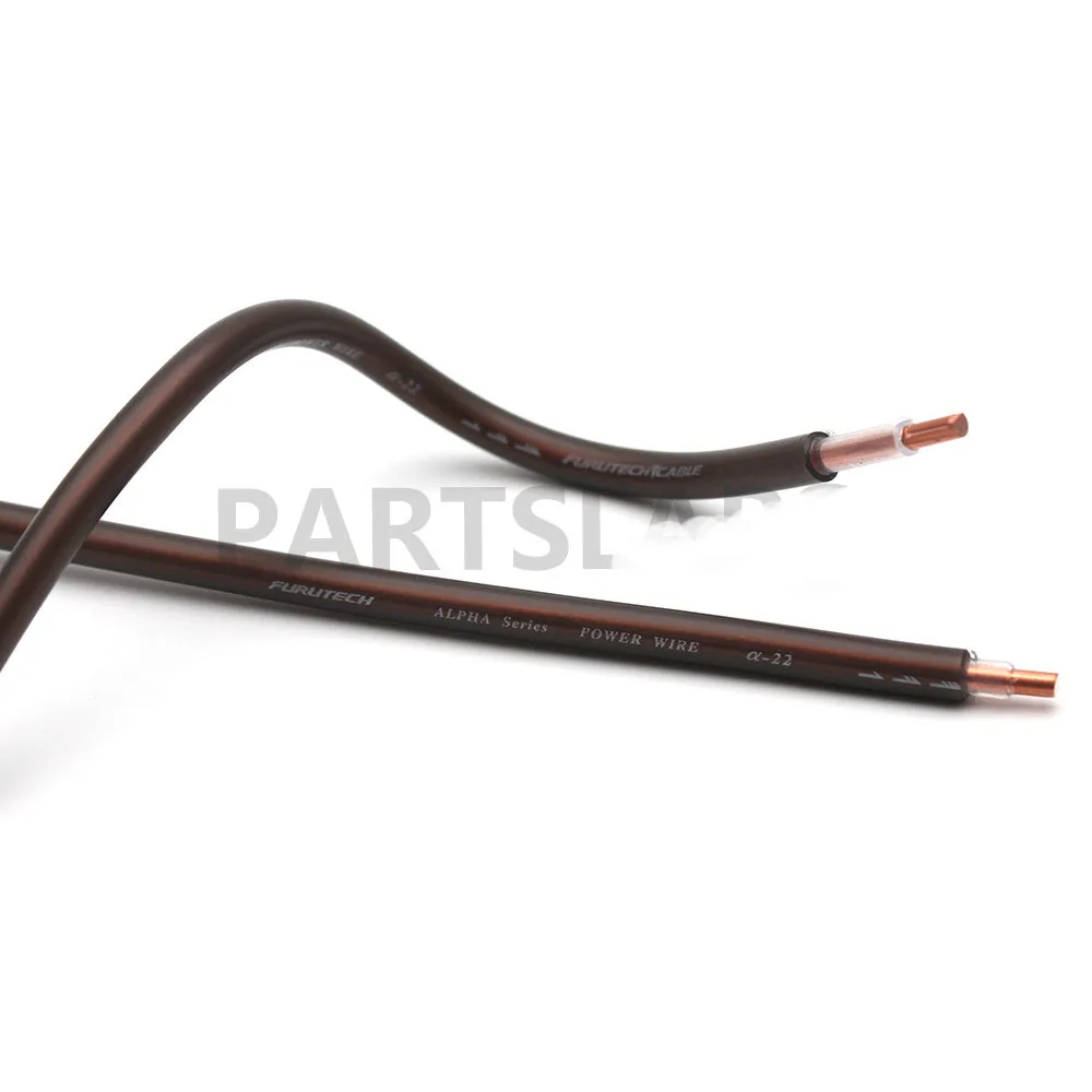 Original Furutech Alpha-22 In-wall Power Cable, Internal Wire for Power Box, 4mm² Solid Core
