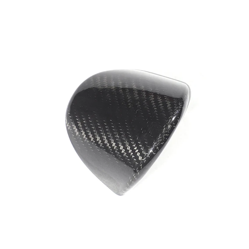 For Porsche 911 992 2019-2026 Real Carbon Fiber Car Center Dashboard Gauge Pod Stopwatch Compass Clock Cover Trim Car Accessorie
