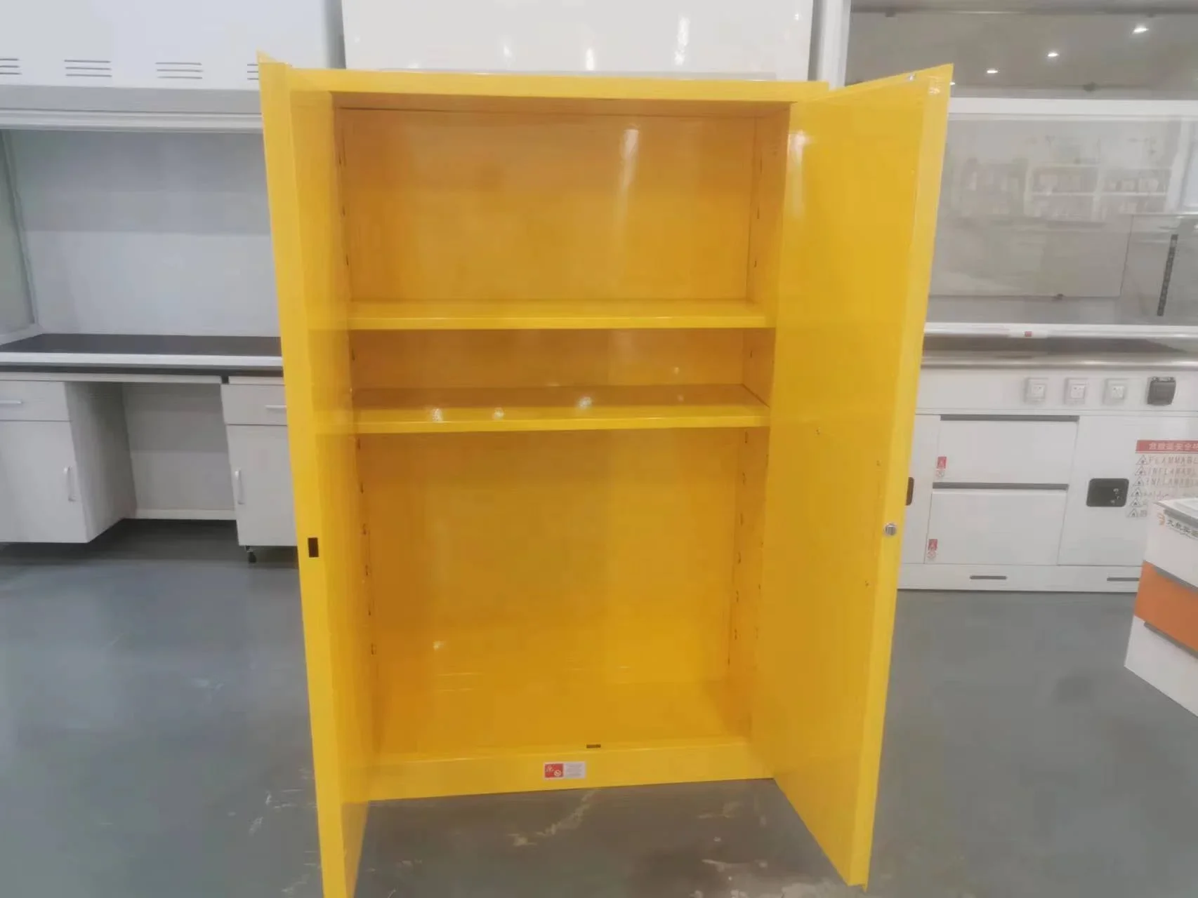 BIOSTELLAR stockage de produits chimiques de laboratoire utilisé antidéflagrant laboratoire de sécurité armoire inflamable industrielle prix bas