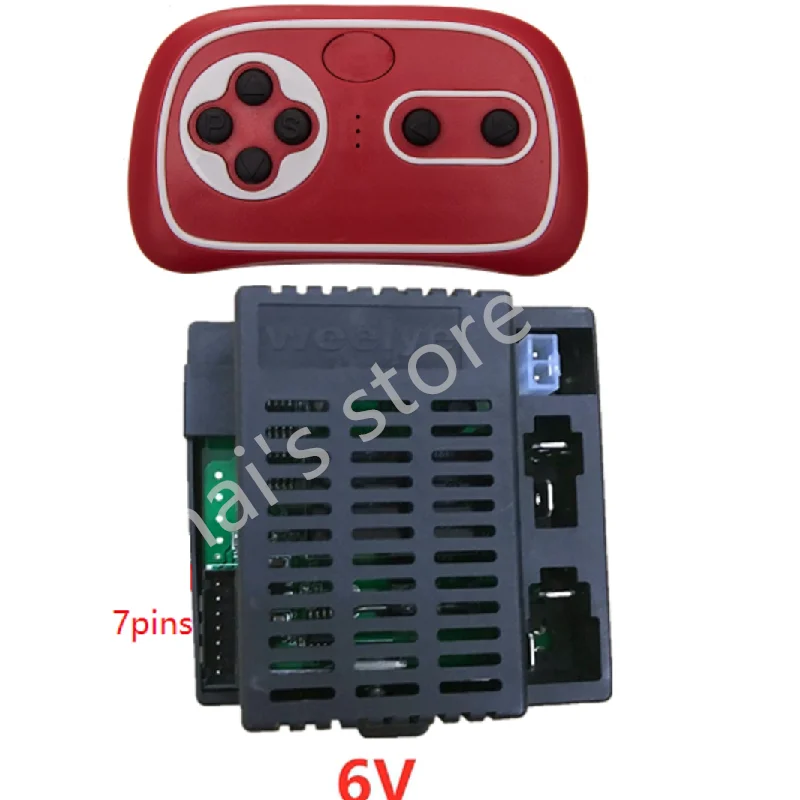 Wellye RX18 2.4G-6V 7pin ricevitore per auto elettrica per bambini Controller per bambini accessori per giocattoli per veicoli elettrici 2.4G Bluetooth