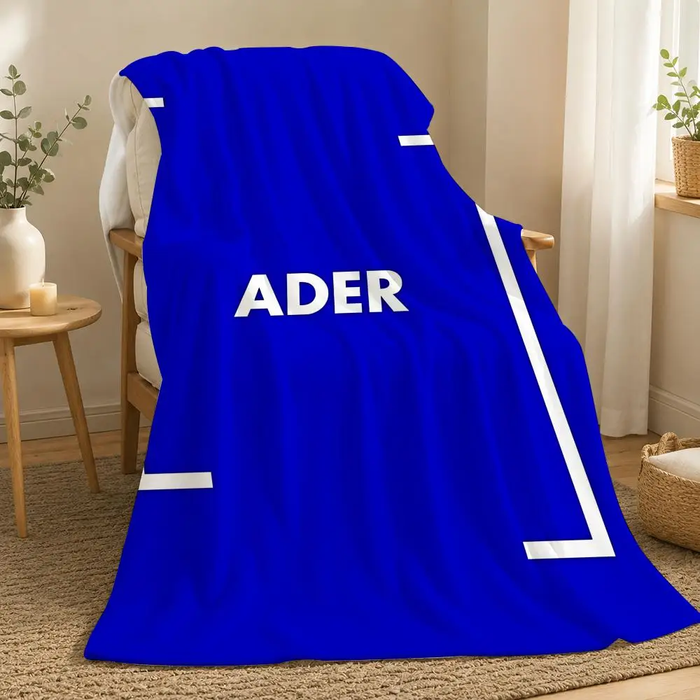 ADER Error Fashion Throw 240g flannel blanket, suitable for sofas, beds, offices,  exquisite gift blankets