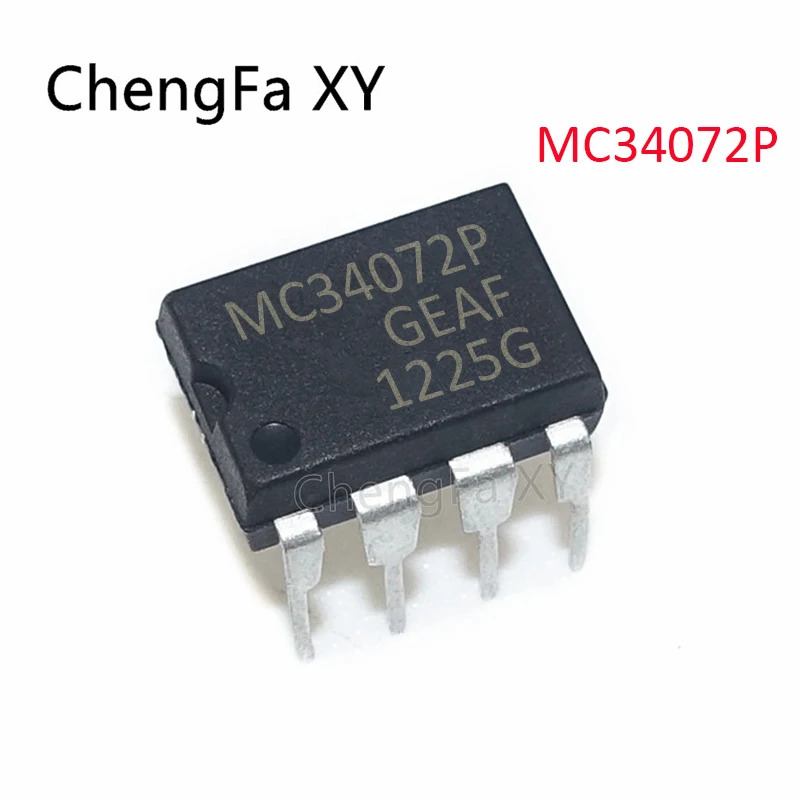 5PCS MC34072P MC34072AP MC34072 In Stock DIP-8