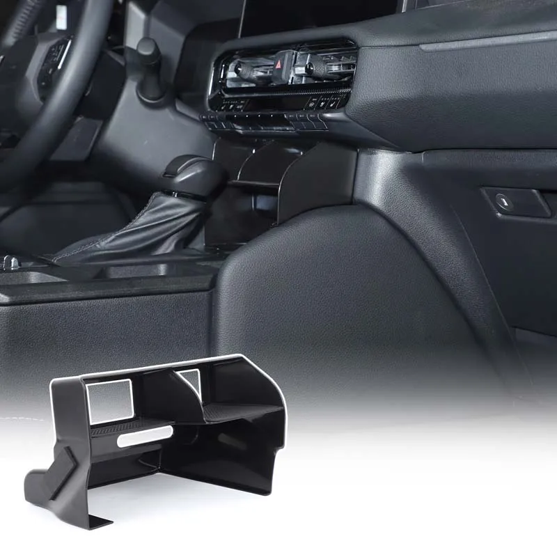 

For Toyota Land Cruiser Prado J250 LC250 2024 2025 ABS Car Center Console Organizer Tray storage box Accessories