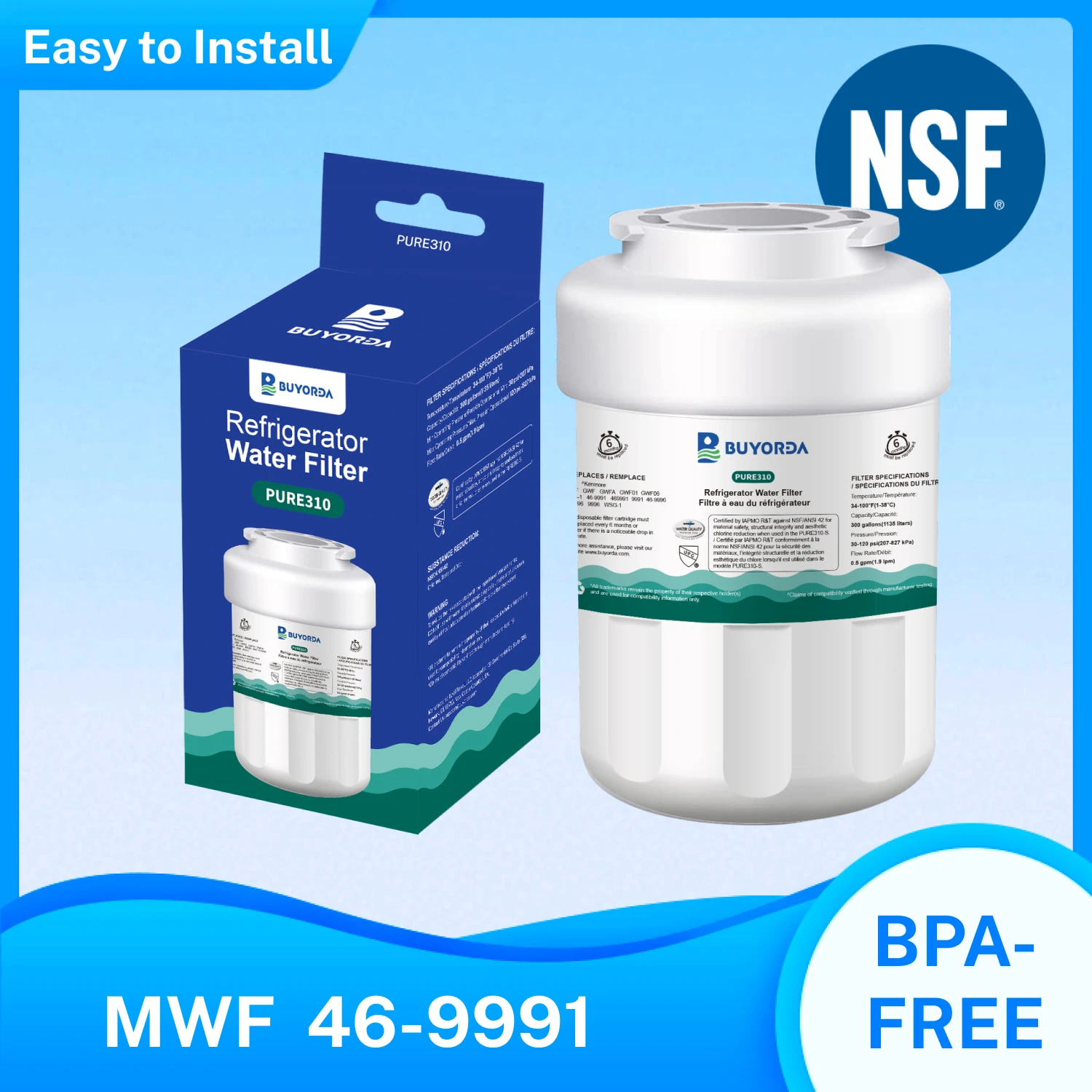 Replacement Water F…