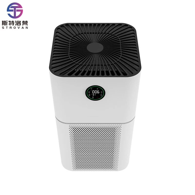 STLF  Outlet Over 99.97% Remove Rate HEPA Filter Below 55dB Low Noise Air Purifier Suitable for 40-60 Square Meter