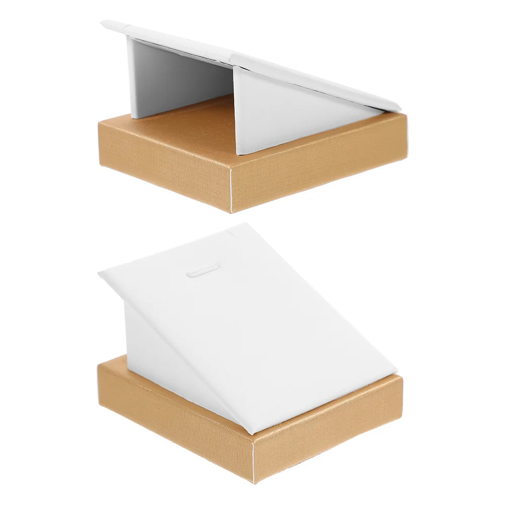 2Pcs Necklace Display Stand Jewelry Organizer Lightweight Portable Necklace Holder for Home Store Trade Show Jewelry Stand