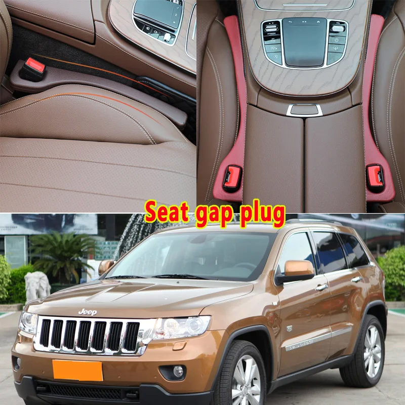 

For Jeep Grand Cherokee Car Seat Gap Filler Side Seam Plug Strip Leak-proof Filling Gap Anti-drop Interior Decoration Supplies