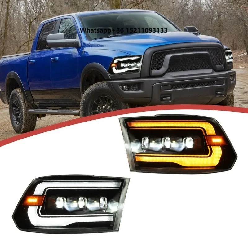 LED Headlight Assembly Dynamic Turn Signal Custom