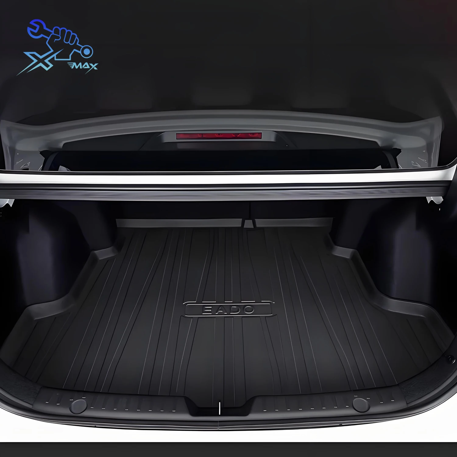For Changan Eado Plus 2013-2026 TPE Car Trunk Mat Custom Fit Trunk Liner All Season Cargo Mat Trunk Protection Mat Waterproof