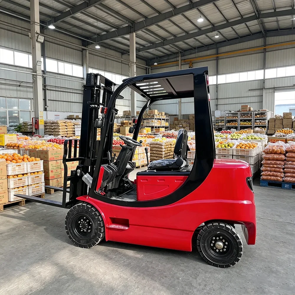 Customized Compact Electric Forklift for Narrow Aisle Forklift Operation and 3 Wheel Forklift Agility