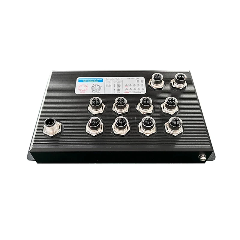 IP68 Hardened Industrial Giga Switch Ethernet Switch for Fleet Vehicles Management