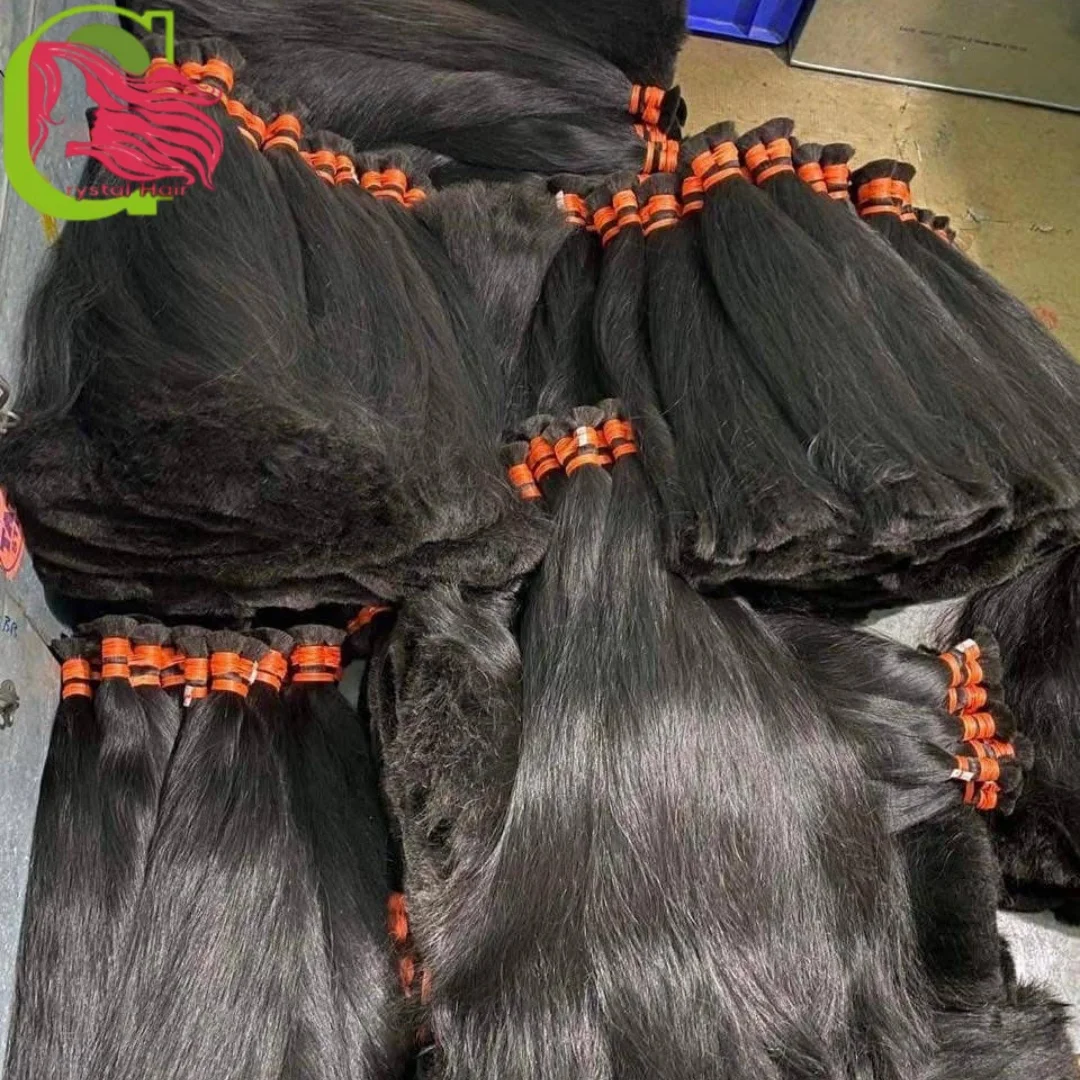 

100% натуральные вьетнамские человеческие волосы для плетения, прямые, реми, 18-30 дюймов, натуральные необработанные волосы для укладки