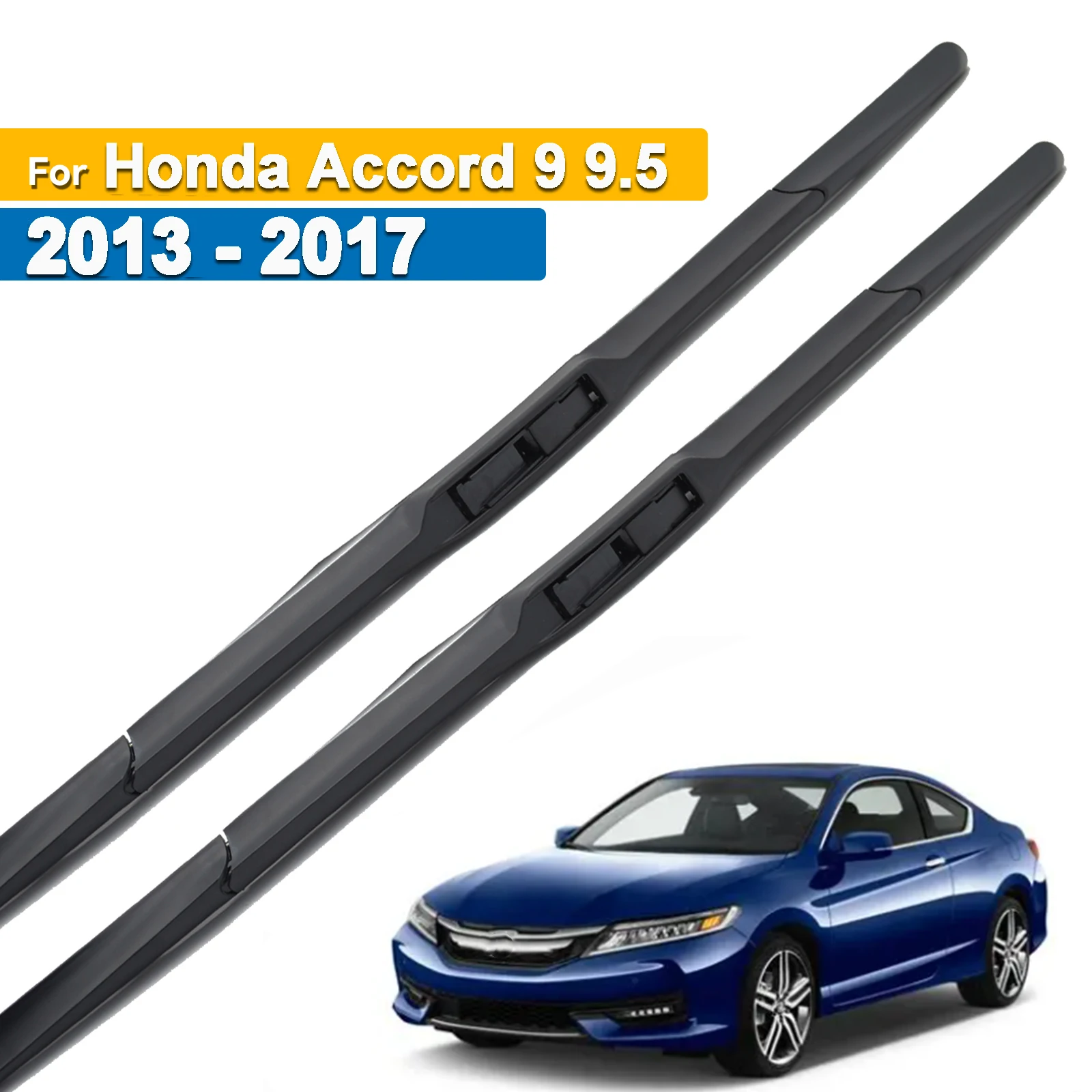 

Erick's Wiper LHD Front Wiper Blades For Honda Accord 9 9.5 2013 - 2017 Windshield Windscreen Window Car Rain Brushes 26"+19"