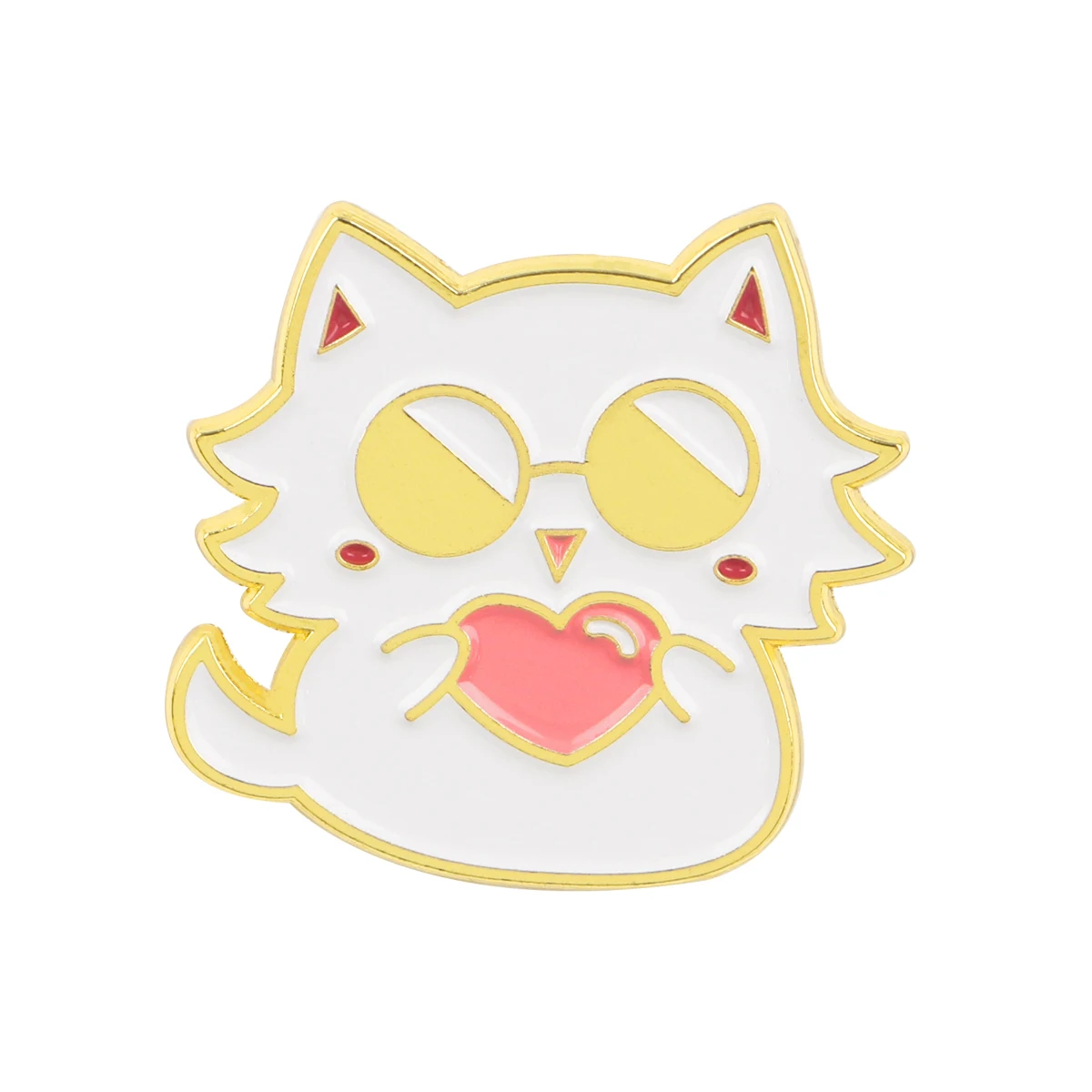 Satoru Gojo Cats Enamel Pin Manga Brooches for Women Lapel Pins Badges on Backpack Clothing Accessories Anime Jewelry Fans Gift