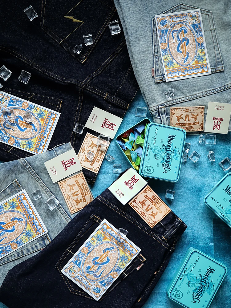 

Летняя коллекция: джинсы Slim Fit с прямыми штанинами, 6 унций, из микроэластичной узкой ткани, с высокой талией, длинные брюки, молодежный стиль