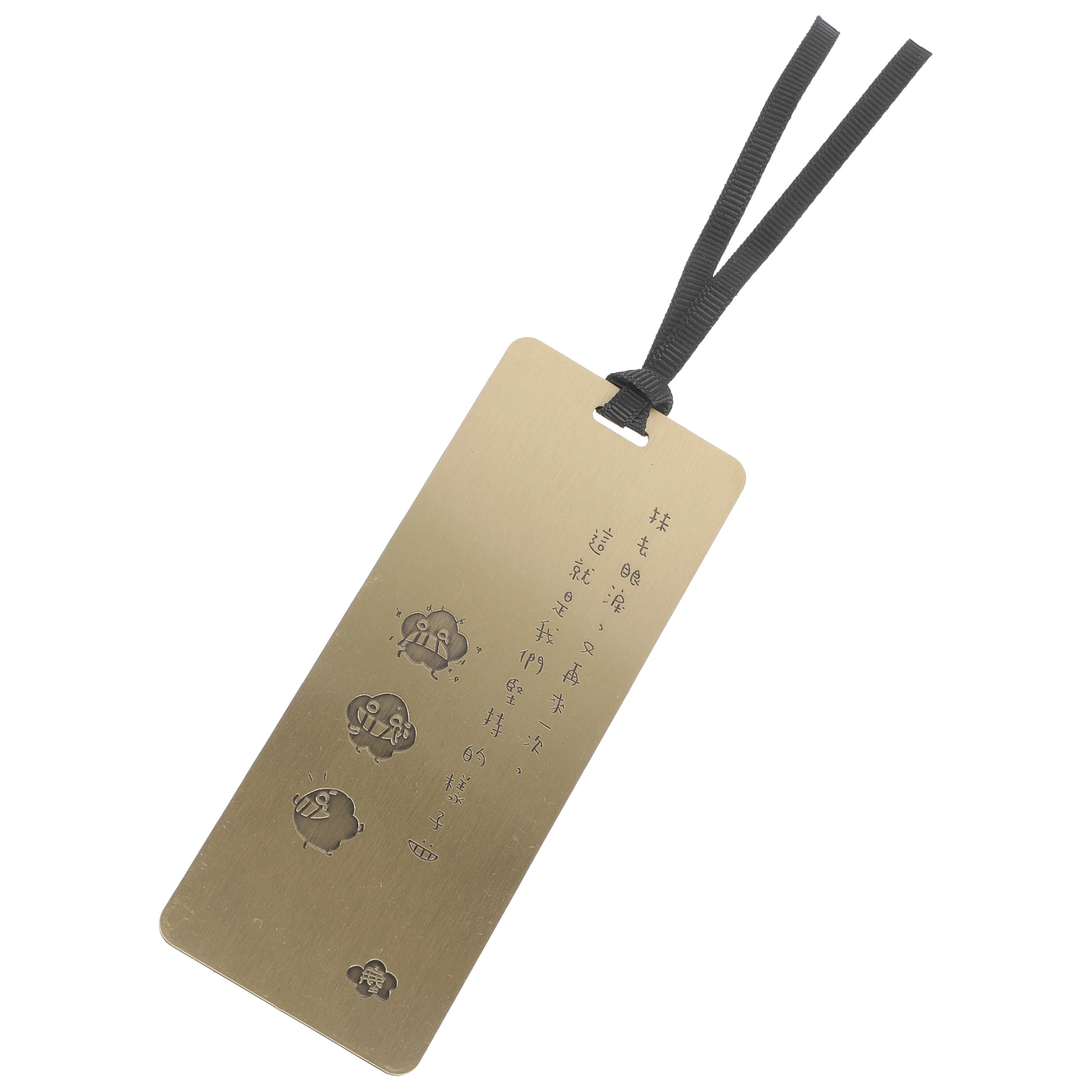 

Bookmarks Ruler Stationery Cute Metal Old Fashioned Reading Golden for Women Student