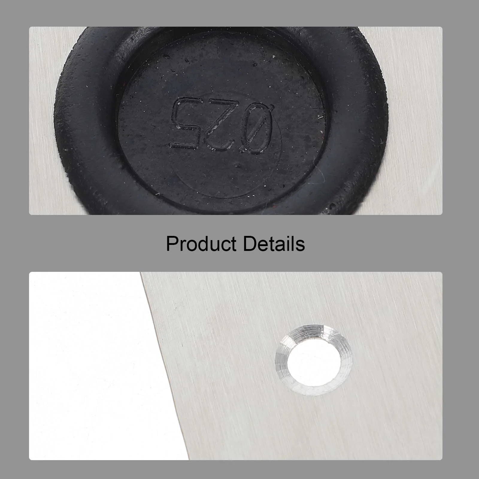 Stainless Steel Socket Cover 86mm Outlet Blank Panel Decorative Plate Wall Toggle Light Fixture Protector Easy