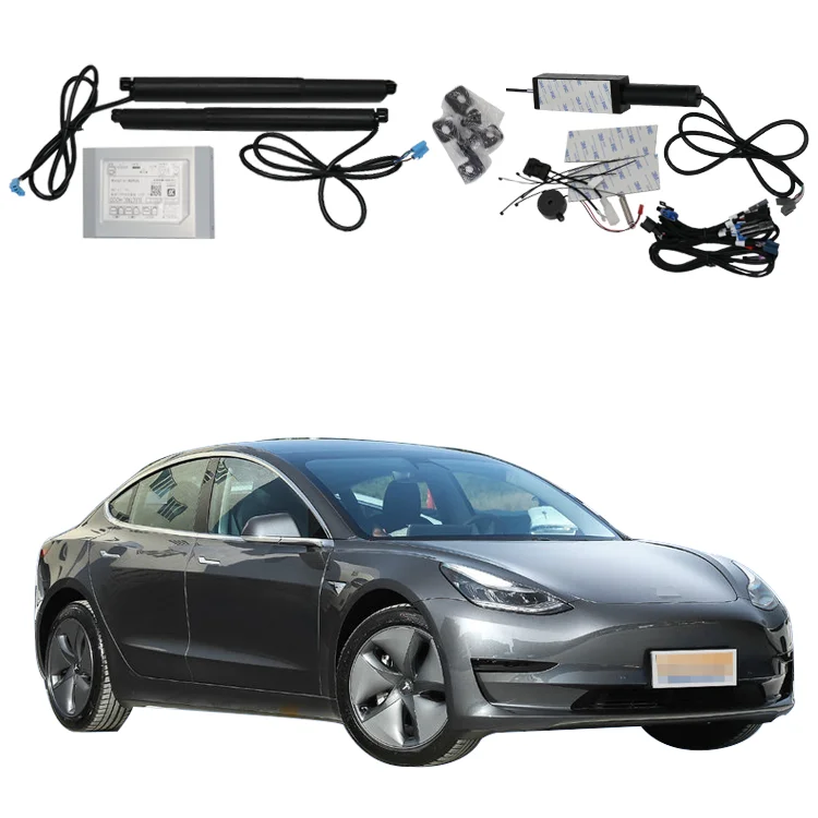 

Car Modification Front Cover Electric Lift Hood Automatic Lifting, For Tesla Model 3 Electric Front Cover