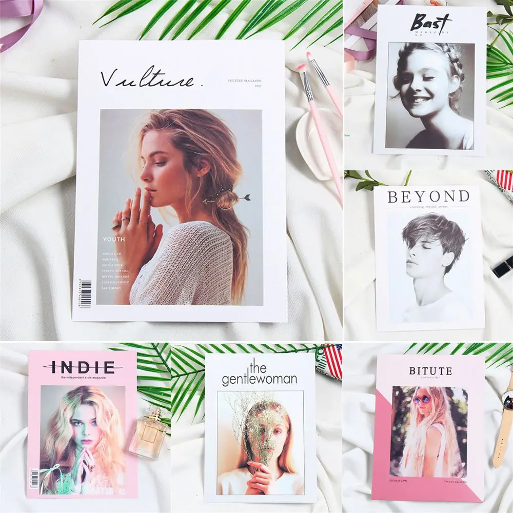 Multifunctional Magazines Art Card Backdrops Paper Photography Accessory Photo Props Model Cards