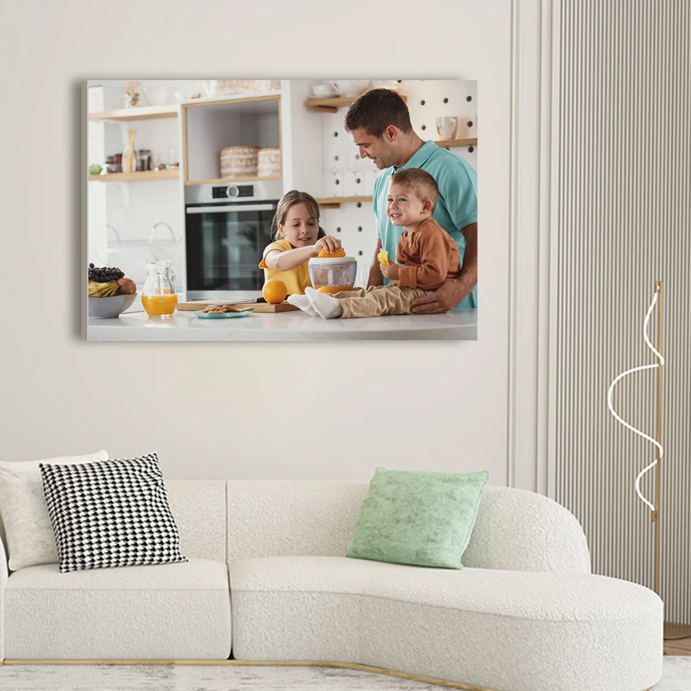 صور شخصية مخصصة مع إطارات قماش لوحات ملصقات مخصصة هدايا عيد الميلاد صور فنية للحيوانات الأليفة صور الزفاف شعار الأعمال #6