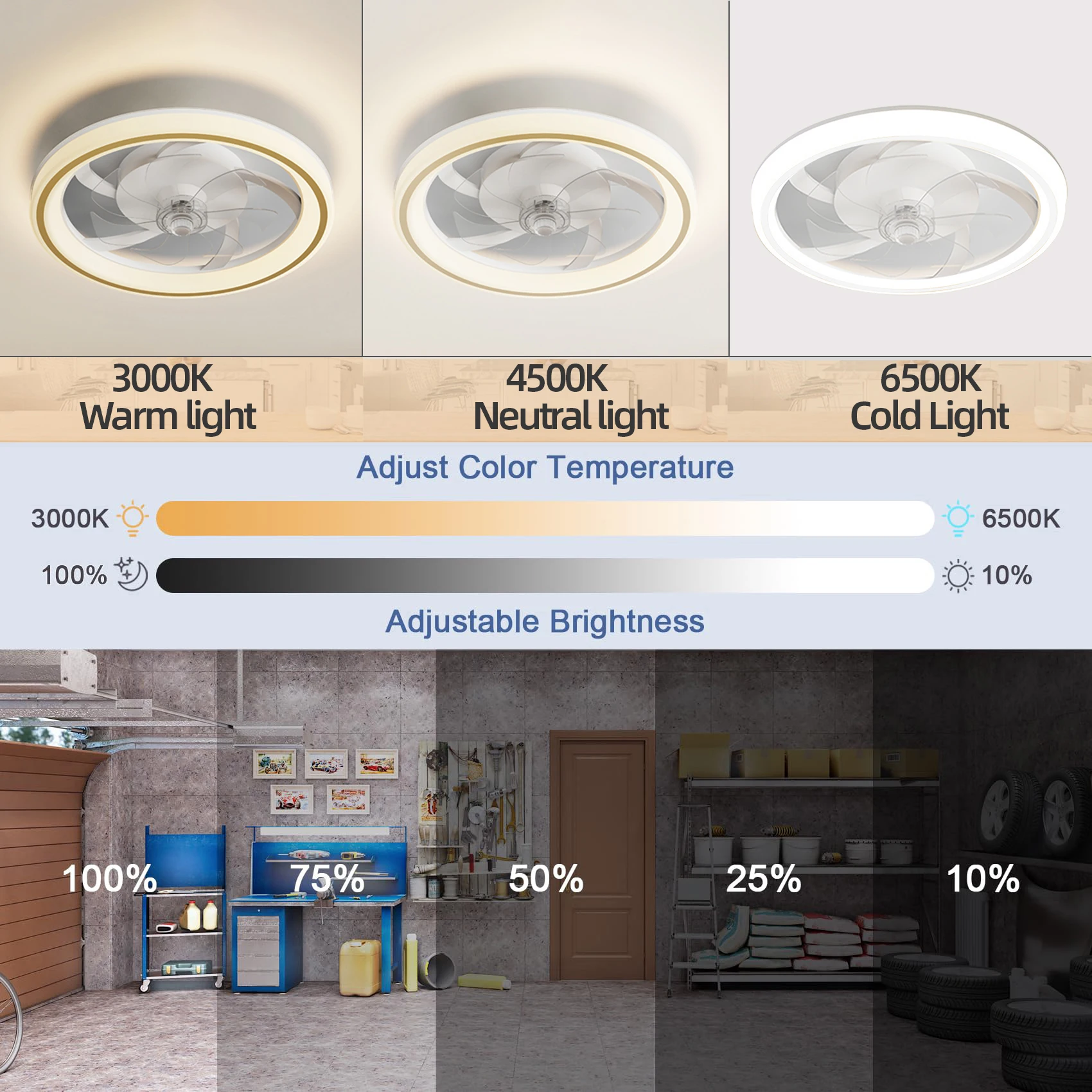 مراوح السقف الحديثة مع أضواء لغرفة النوم بيع شعبية أضواء غرفة المعيشة التحكم عن بعد APP المشجعين لديكور المنزل مروحة كهربائية