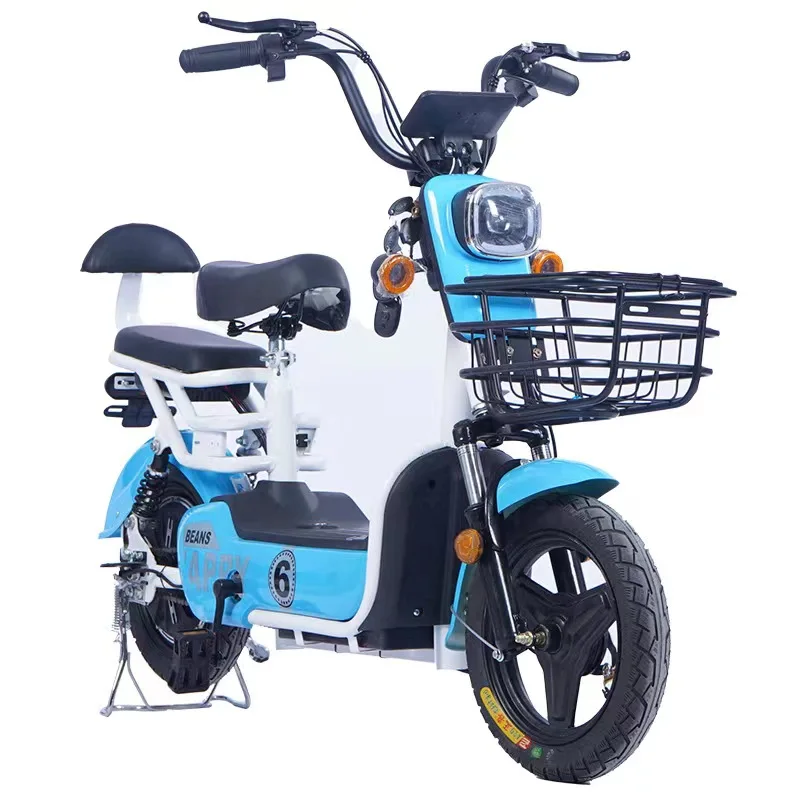 

High Quality Urban Electric Bike 350W 48V Two Seat Electric Scooter Bike Electric City Bike for Sale