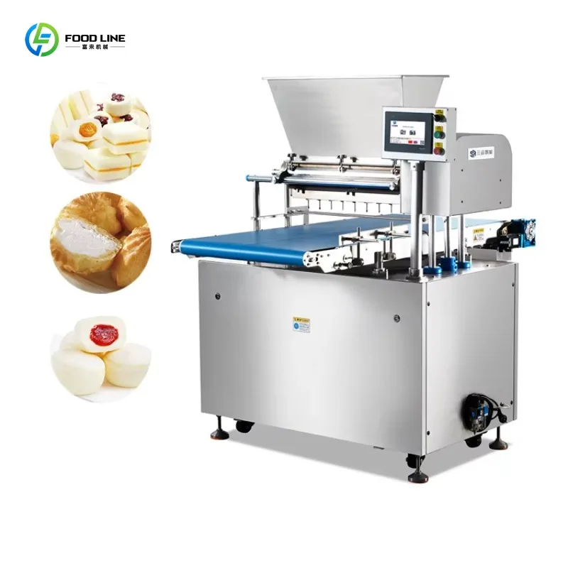 Customized Automatic Multifunctional Puff Cream Filling Machine Donut Cupcake Injection Machine