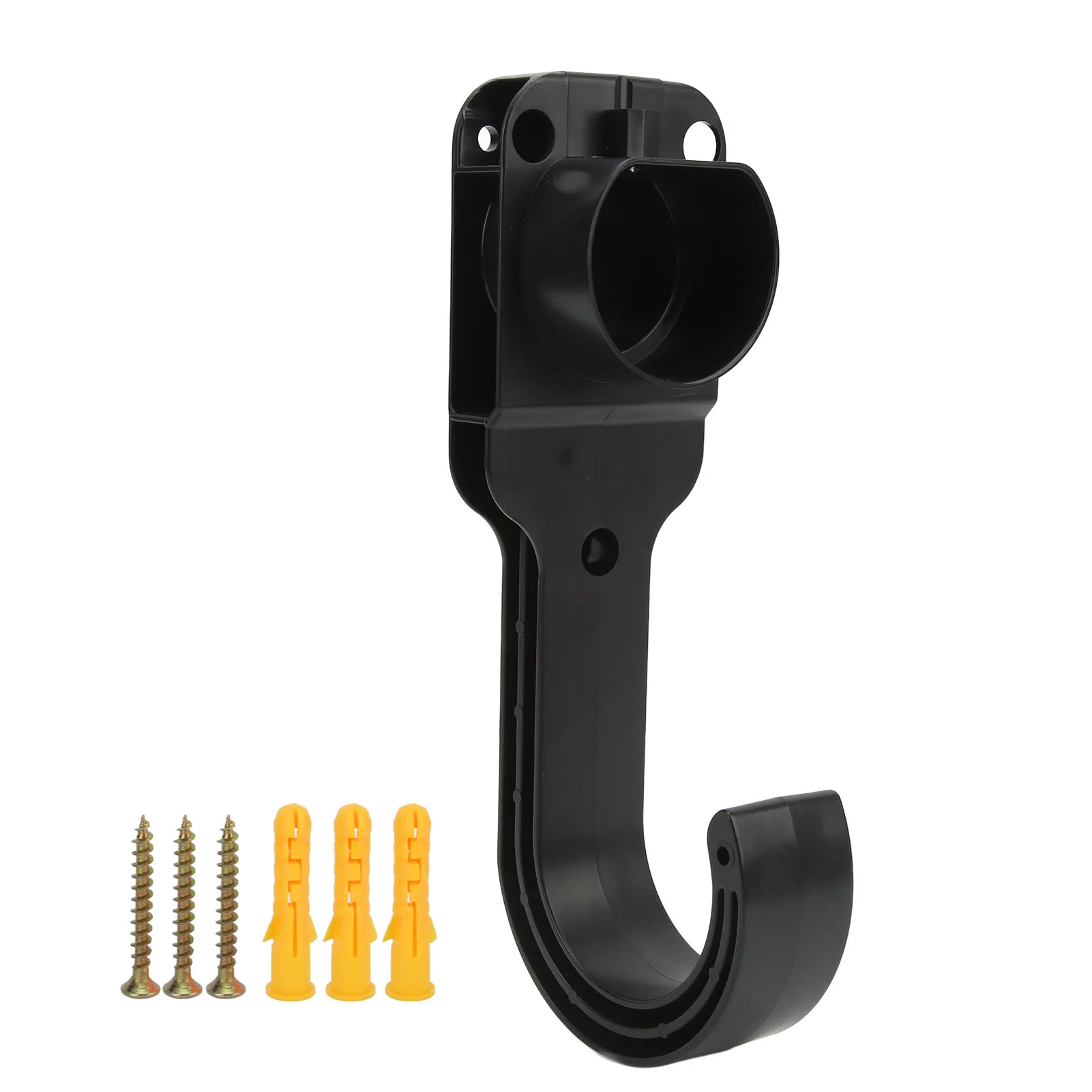 New Energy Vehicle Charger Empty Hook Wall Mounted Bracket Hook Suitable for European Gun Head (Type-2)