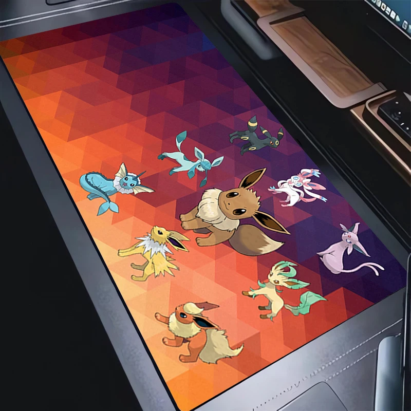 

Коврик для мыши Kawaii Pokemon 90x40 см, милый аниме-костюм для девочек, коврик для геймеров, коврик для компьютерного стола, коврик для клавиатуры, аксессуары для ПК, игровой коврик для мыши HD