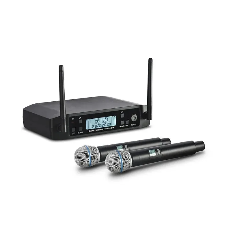 Shure GLXD4 BETA 58A Professional Wireless Microphone System High Frequency for Stage Singing Broadcast Party Wireless Distance - view 5