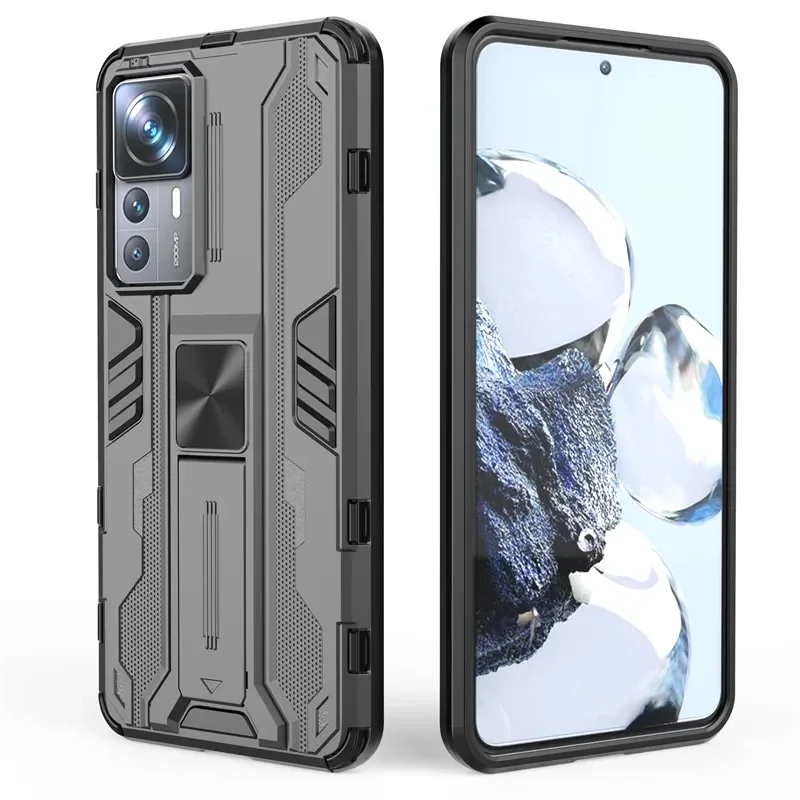 Shockproof Armor Magnetic Case For Xiaomi Mi 12T 11T 10T 13 12S Pro 11 Ultra 12 11 Lite 5G NE 12X Holder Bumper Hard Phone Cover