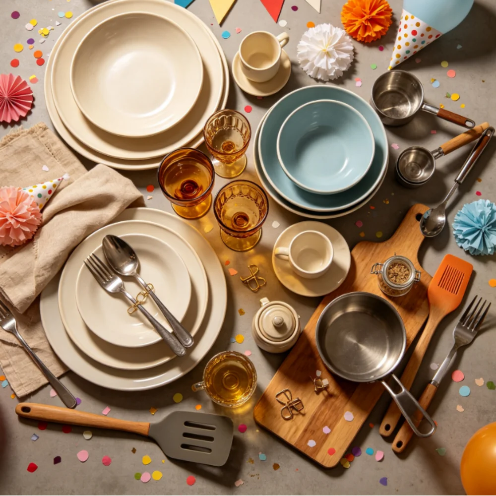 Caja Sorpresa de Comida Aleatoria y Emocionante, Accesorios de Mesa Misteriosos y Curados, Crea una Atmósfera Acogedora y Agradable para Cada Comida