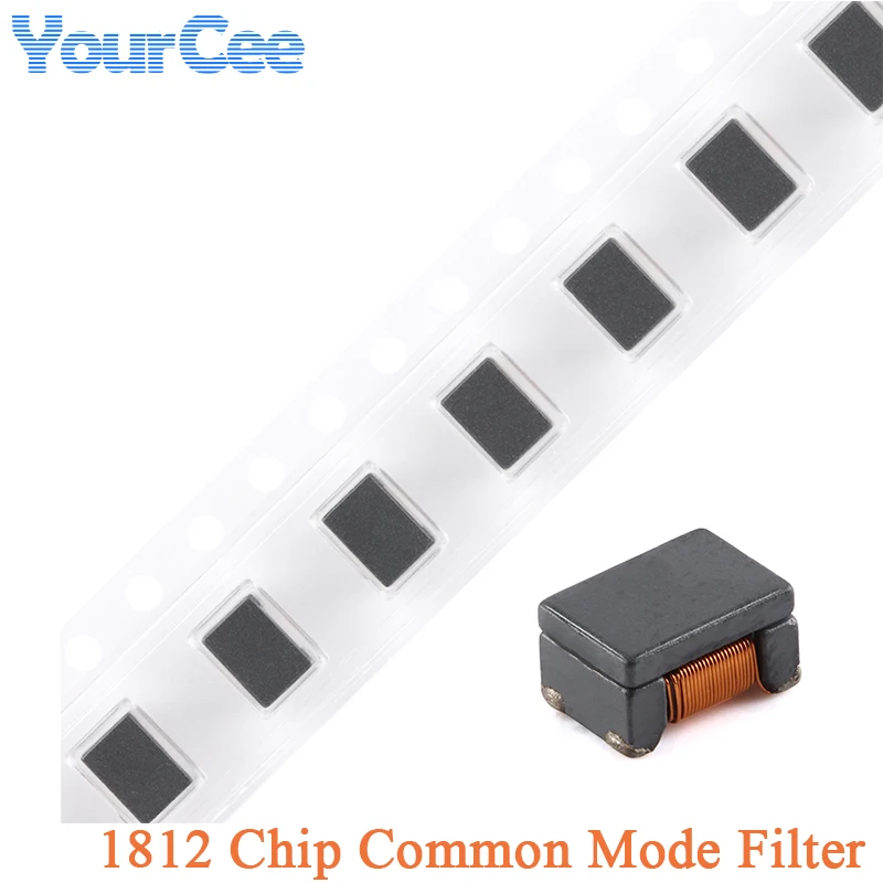 5pcs AMCW4532B AMCW4532B-2-510T 1812 Chip Common Mode Filter Choke Coil 600R 51uH Impedance 100MHz