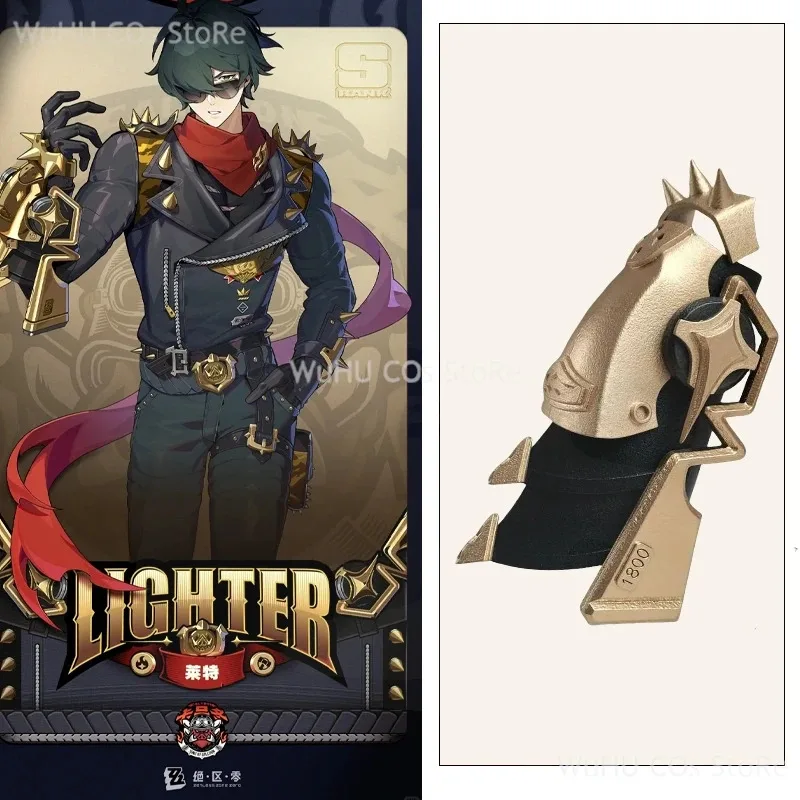 DY2025Game Zenless Zone Zero Cosplay Zapalniczka Cosplay Opaska na Ramię Rekwizyt Zapalniczka Peruka Męska Rekwizyty do Odgrywania Ról na Halloween