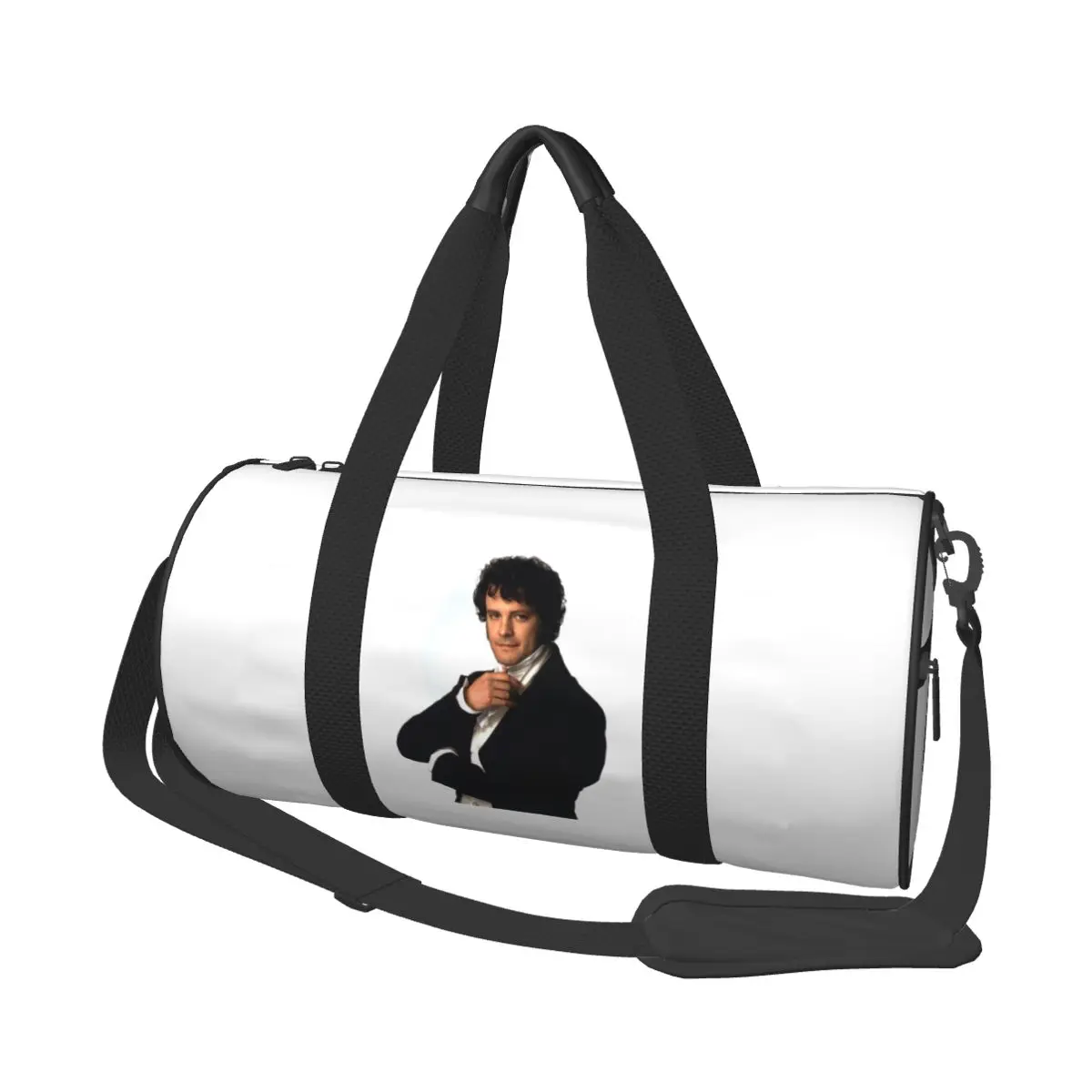 

Colin Firth As Mr Darcy In Pride And Prejudice Large Duffle Gym Bag Waterproof Duffle Travel Bags Handbags Fitness bag