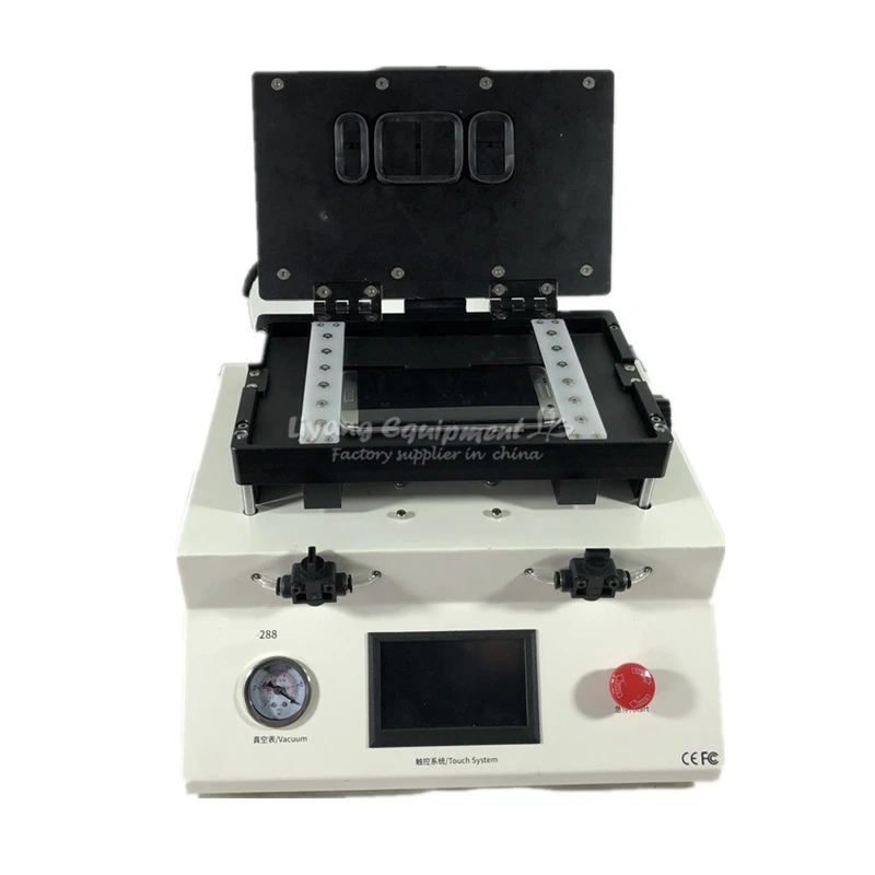 LY-288 Automatic Frame Separator Machine Built-in Vacuum Pump 600W Touch Screen Control 220V 110V