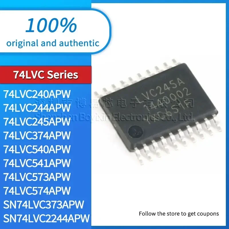 

74LVC240APW 74LVC244APW 74LVC245APW SN74LVC373APW 74LVC374APW 74LVC540APW 74LVC541APW 74LVC574APW 2244APW 573APW Black casing