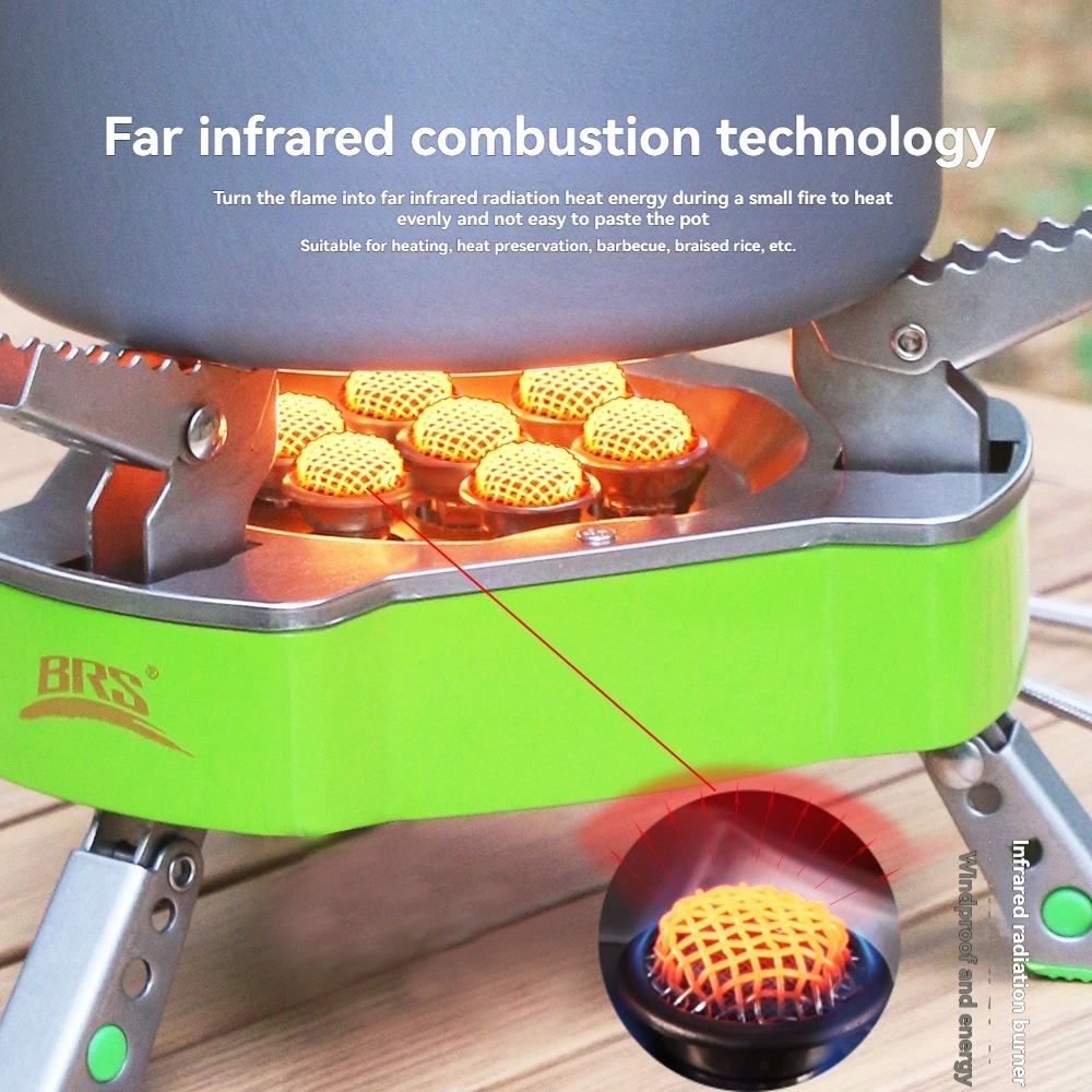 BRS 7-sterrenkachel/5-sterrenkachel/3-sterrenkachel/10-sterrenkachel Buitenkachel met hoog vermogen Gemiddelde kooktijd 1 minuut voor 1 liter water