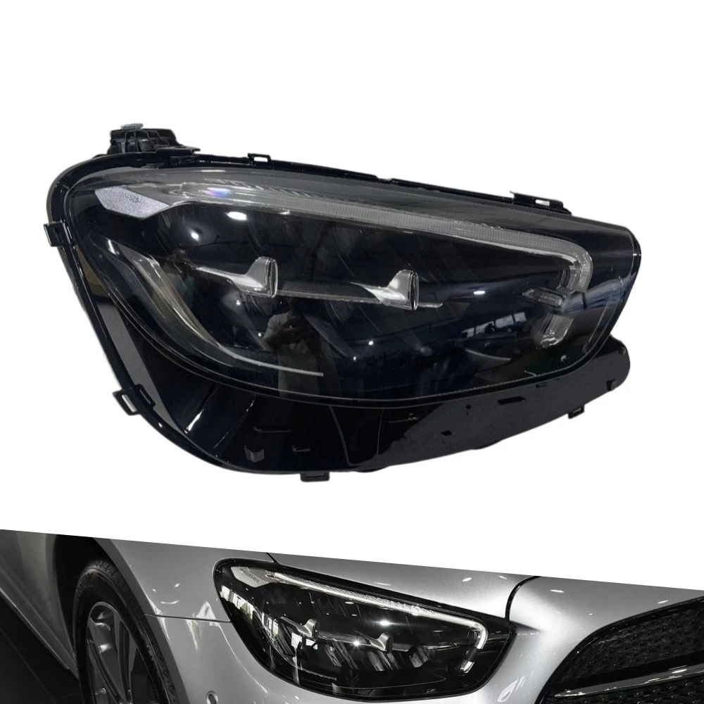 

Подходит для Mercedes-Benz E-класса W213, фары 2021-2023, W213, E200, E260, E300, полный комплект светодиодных фар.