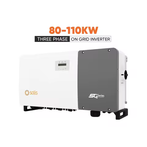 80-110KW Factory Grid Tie Solar Inverter CE Certified Built-In WIFI Remote Monitoring And O&amp;M
