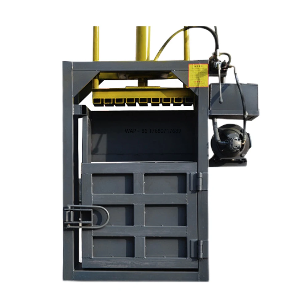 

Китайская фабрика Вертикальный гидравлический пресс-подборщик 10-100T Гидравлический пресс для оббивки металла отходов Бумага Машина для оббивки бутылок для домашних животных