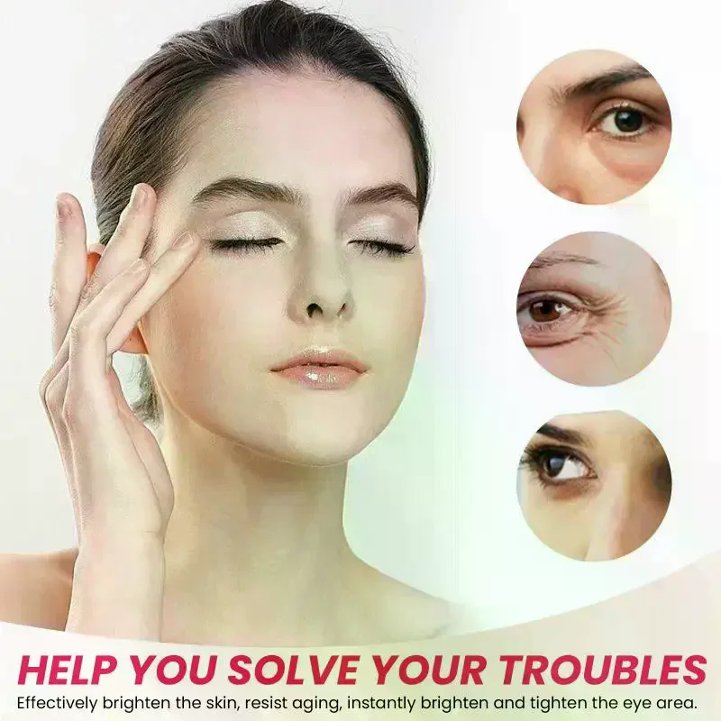 EELHOE Anti Wrinkle Eye Cream Against Puffiness Remove Eye Bags Dark Circles Treatment Anti-Aging Eye Firming Tightening Cream