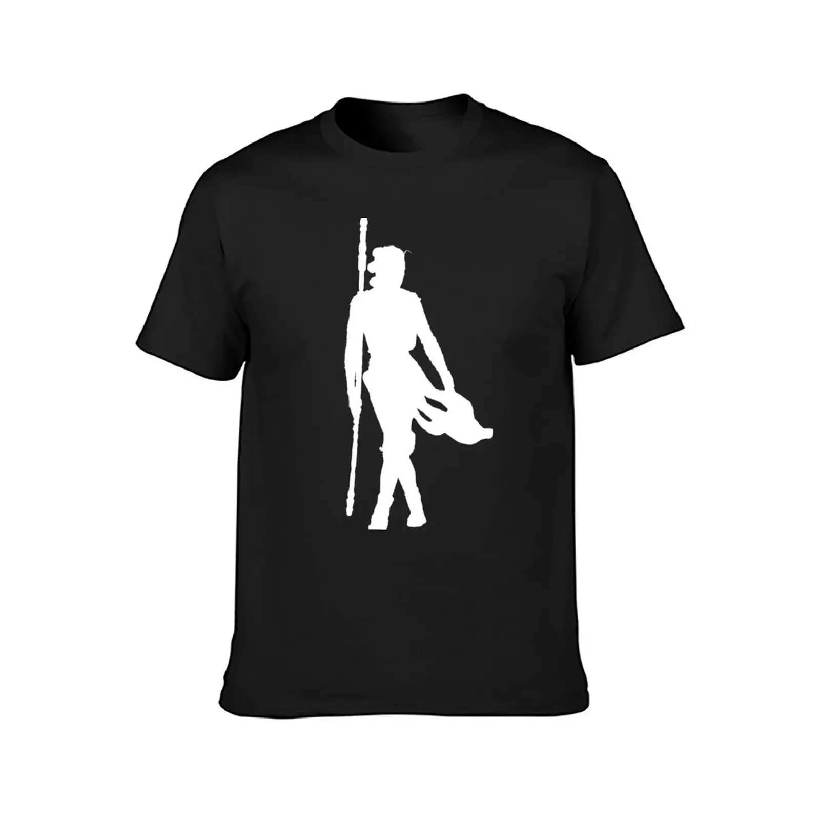 Rey Silhoutte (White) T-Shirt rapper graphic tees plain vintage clothes shirts graphic tee mens vintage t shirts