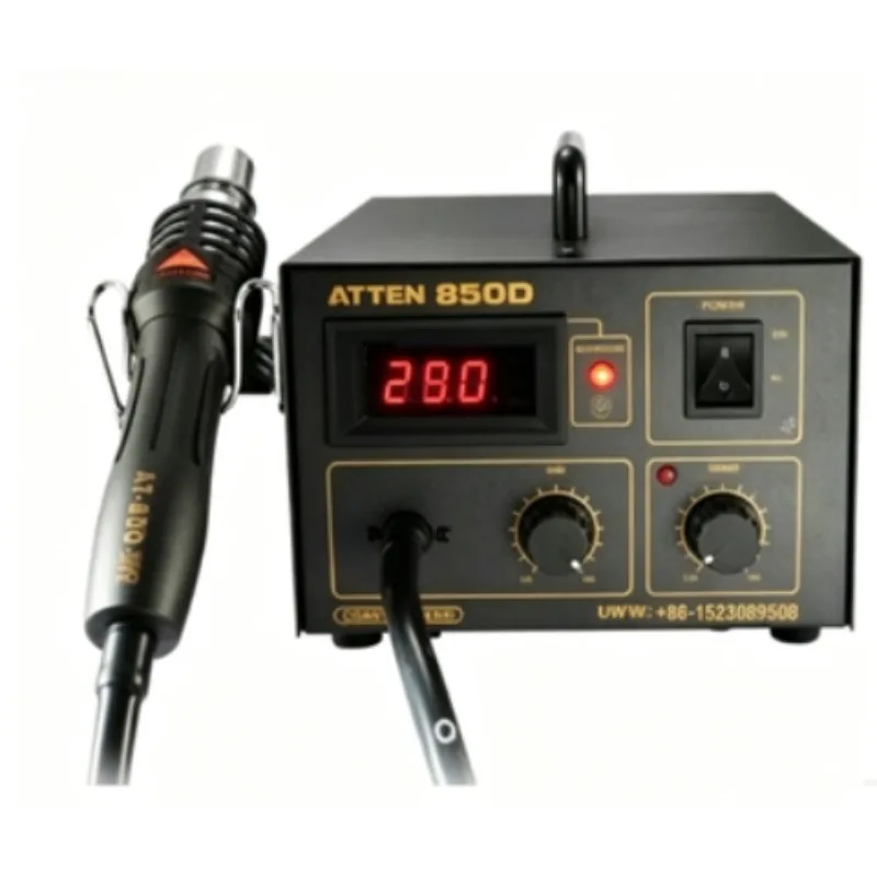 Supply AT850D IC Dial Welding Table Hot Air Gun Desoldering Station for PCB SMD Rework Soldering Repair Tool with Adjustable
