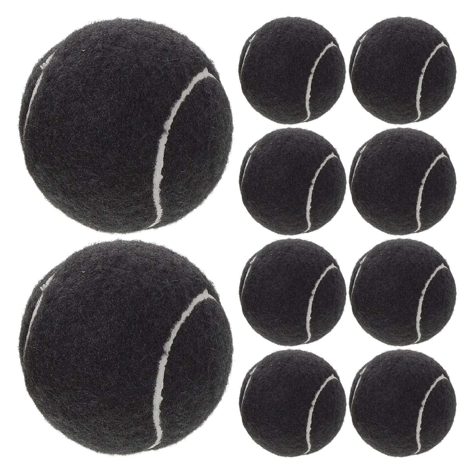 12Pcs Precut Tennis Ball Chair Leg Caps Quiet Non-Slip Furniture Foot Protectors for Hardwood Tile Laminate Floors Classroom