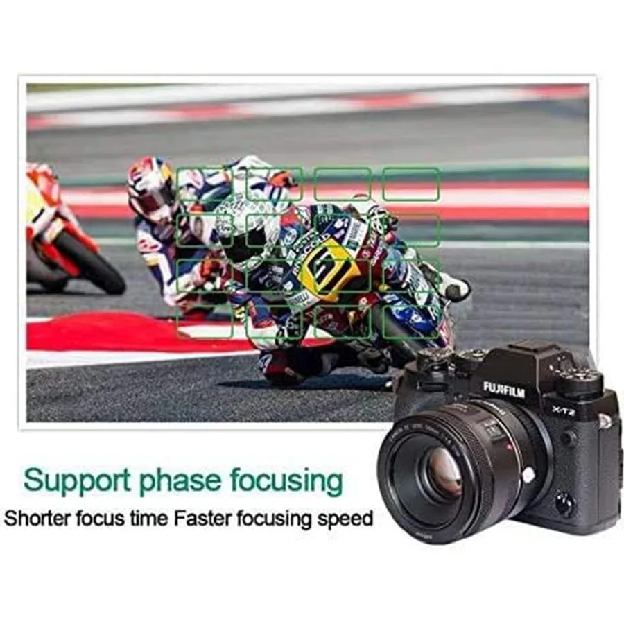 Fringer EF-FX PRO III/II /Fringer EF-GFX Pro/Fringer EF-NZ IIAuto Focus Mount Adapter Built-in