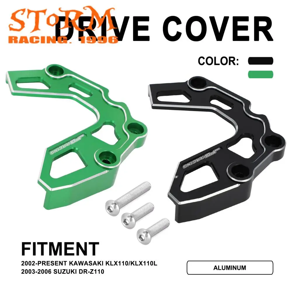 Front Sprocket Guard Guards Small Teeth Cover Motorcycle Motocross Aluminium Alloy For Kawasaki KLX 110 KLX 110L 2002-2023